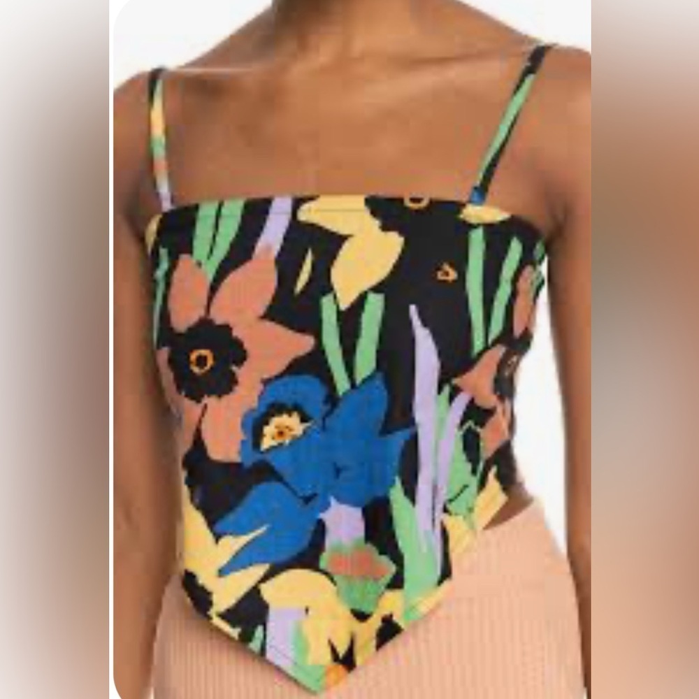 Roxy NWT Iconic bandana top, small